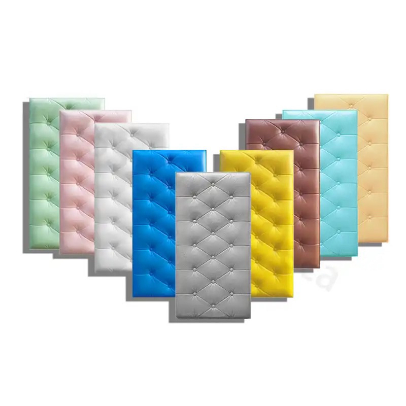 Jual wallpaper dinding foam tebal walpaper foam headboard uk 30x60 cm