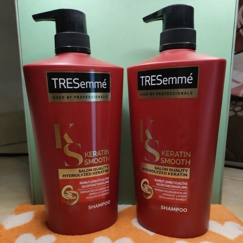 Jual Tresemme Shampoo Keratin Smooth 850 Ml Dengan Hydrolyzed Keratin Shampoo Keratine Smooth 