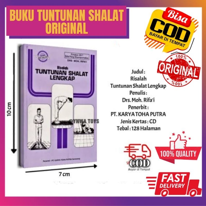 Jual BUKU TUNTUNAN SHALAT LENGKAP ORIGINAL/BUKU TUNTUNAN SHOLAT LENGKAP ...