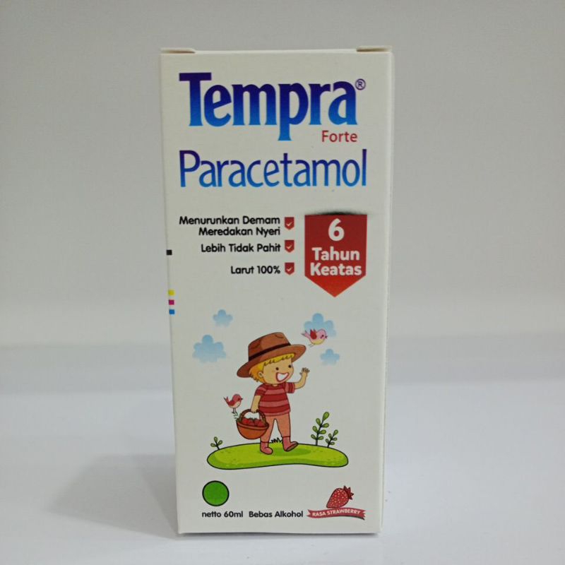 Jual Tempra Forte Sirup Rasa Stawberry Ml Shopee Indonesia