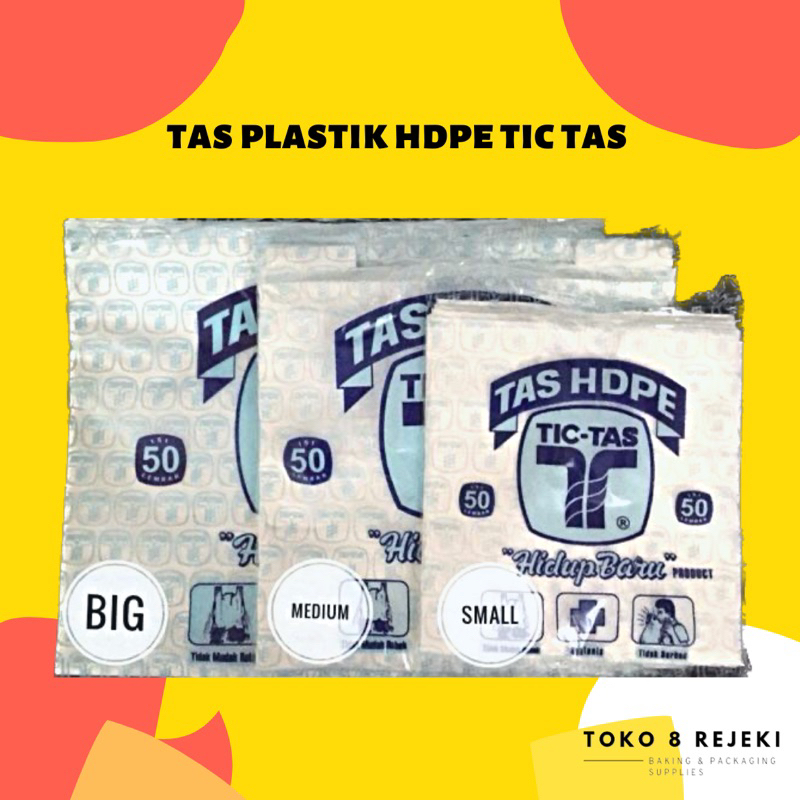 Jual Kantong Plastik Plastic Bag Tictas Shopee Indonesia