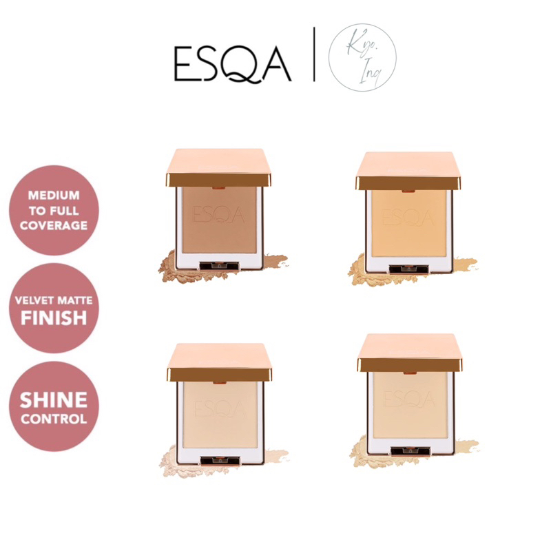 Jual ESQA Flawless Powder Foundation Shopee Indonesia