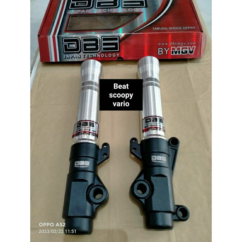 Jual tabung shock depan beat, bottom shock depan dbs beat scoopy vario