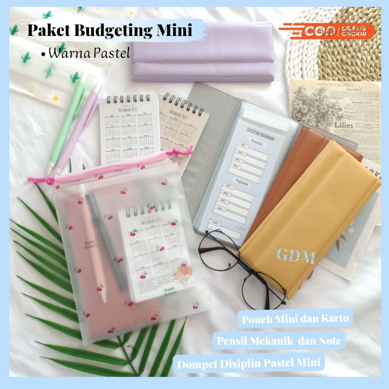 Jual Paket Budgeting Mini Pastel Lengkap | Shopee Indonesia
