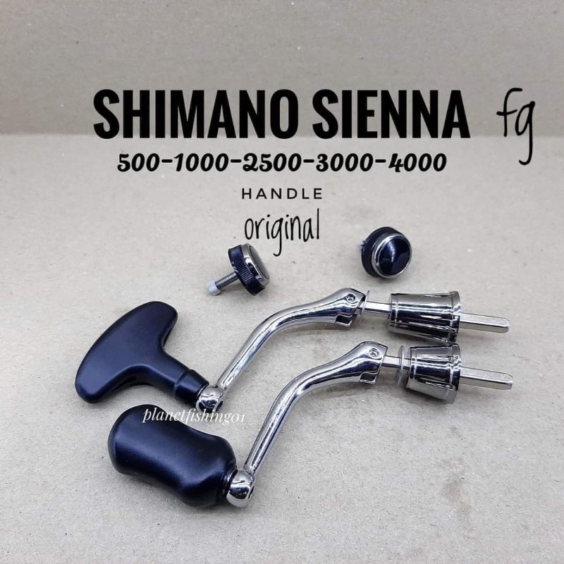 Jual handle shimano sienna fg 500 1000 2500 3000 4000 / handle reel