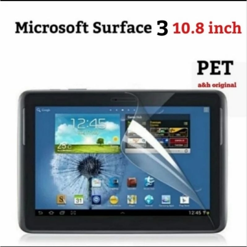 Dipos 3x Pellicola Protettiva Antiriflesso Per Microsoft Surface 3 (10,8") – Opaca, Anti-impronte, Made In Germany