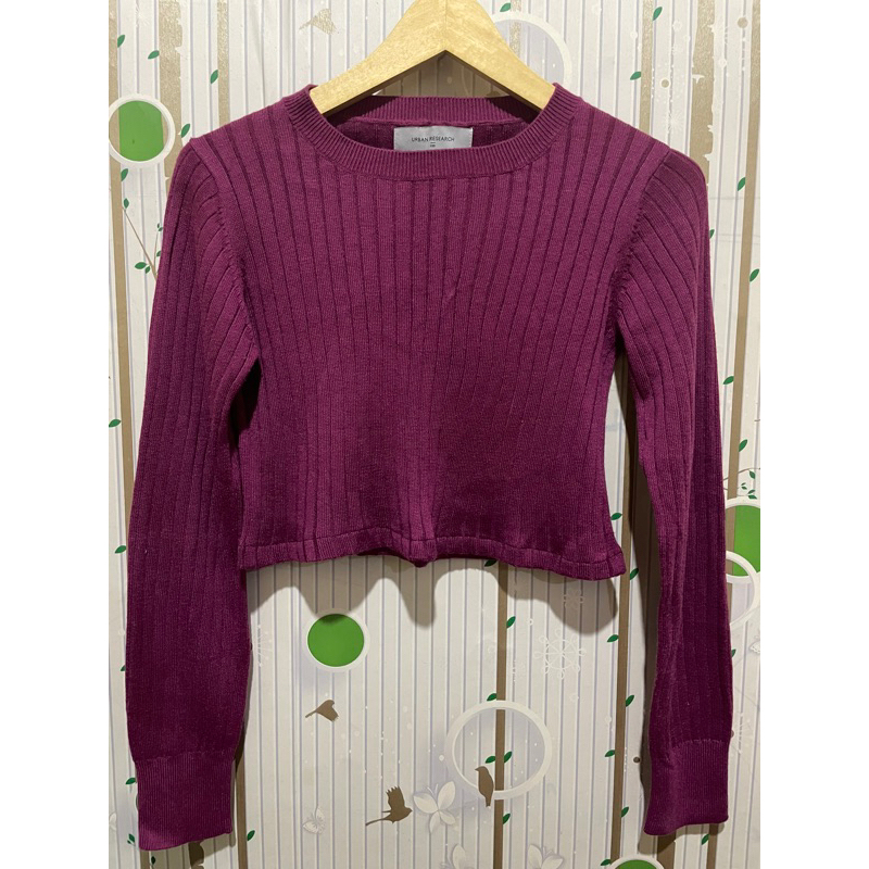Jual Baju Thrift CROP TOP RAJUT KNIT Premium | Shopee Indonesia