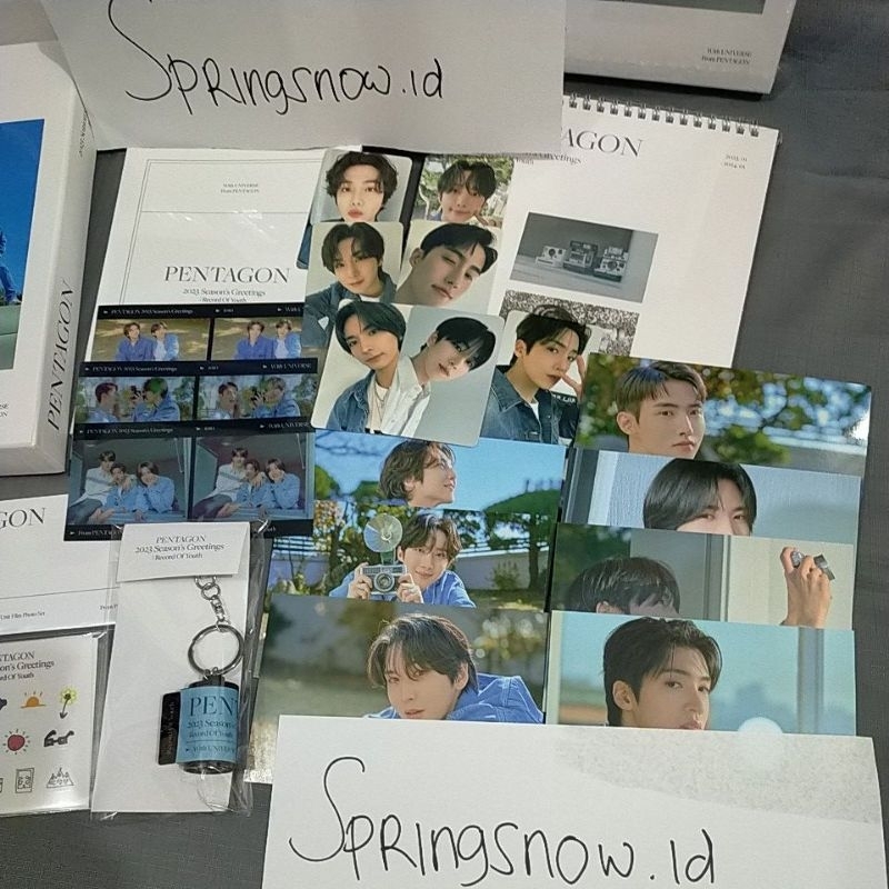 Jual PENTAGON 2023 SEASONS GREETINGS : RECORD OF YOUTH PENTAGON