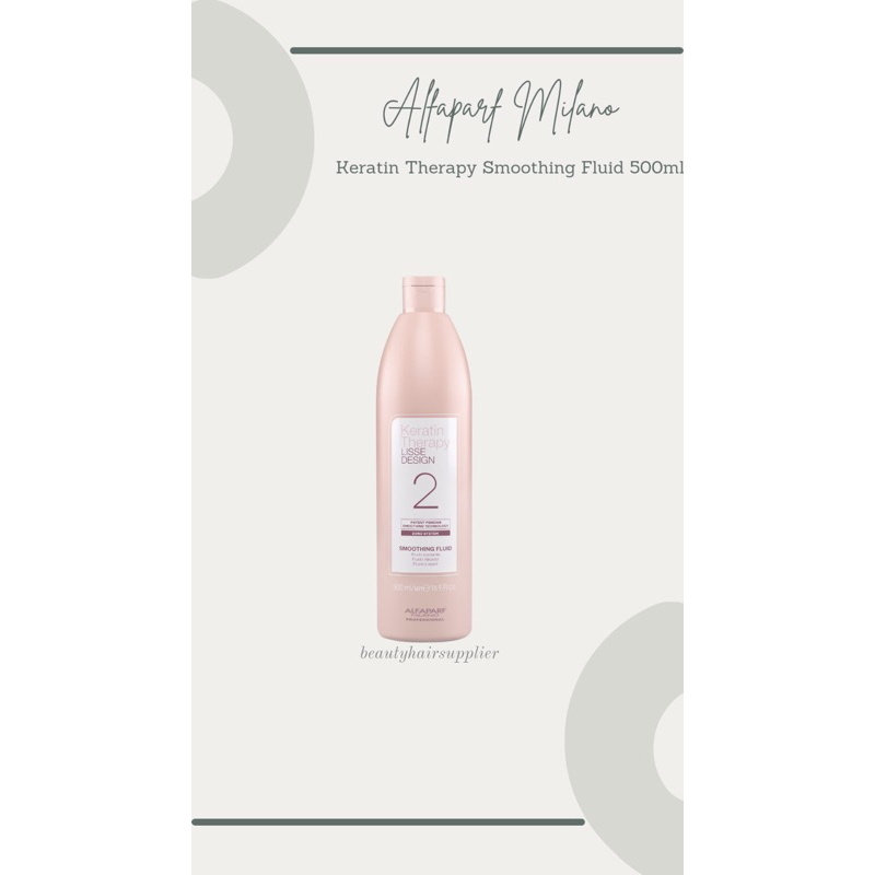 Jual ALFAPARF MILANO KERATIN THERAPY LISSE DESIGN STEP 2 SMOOTHING
