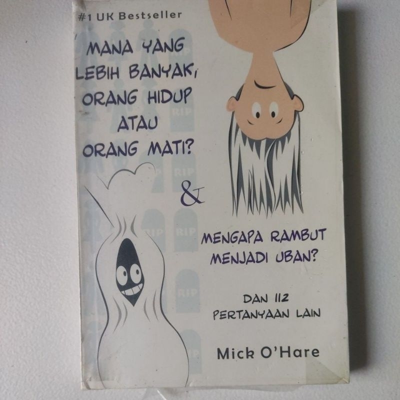 Jual #uk bestseller Mana yang lebih banyak orang hidup atau orang mati