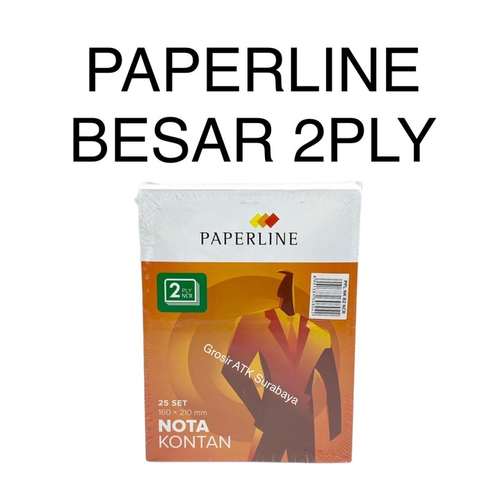 Jual Nota Kontan Paperline Besar Ply Buku Nota Kontan Ppl Ncr Besar B Ply Rangkap