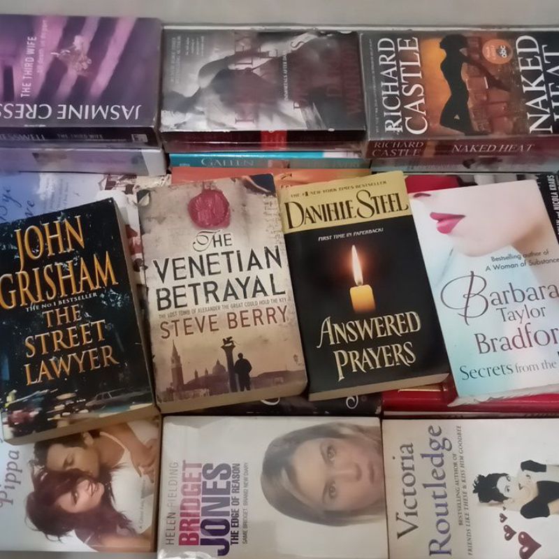 Jual Novel Bahasa Inggris Bekas | Novel Bahasa Inggris Judul Bisa Pilih