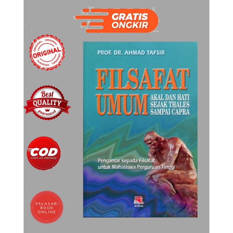 Jual Buku Filsafat Umum Akal Dan Hati Sejak Thales Sampai Capra Shopee Indonesia