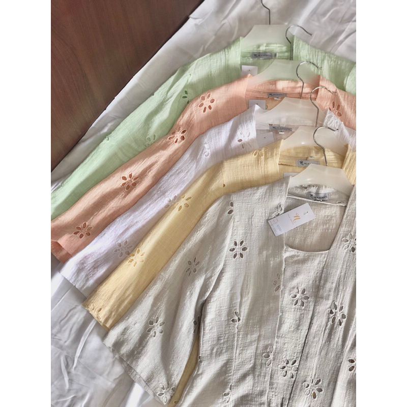 Jual Kebaya Katun Bahan Premium | Shopee Indonesia