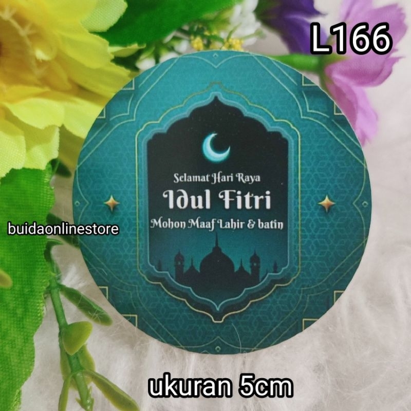 Jual Stiker Sticker Label hangtag Lebaran Selamat Hari Raya Idul Fitri ...