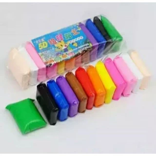 Mainan Edukasi Clay 12 Pcs Kreativitas Anak
