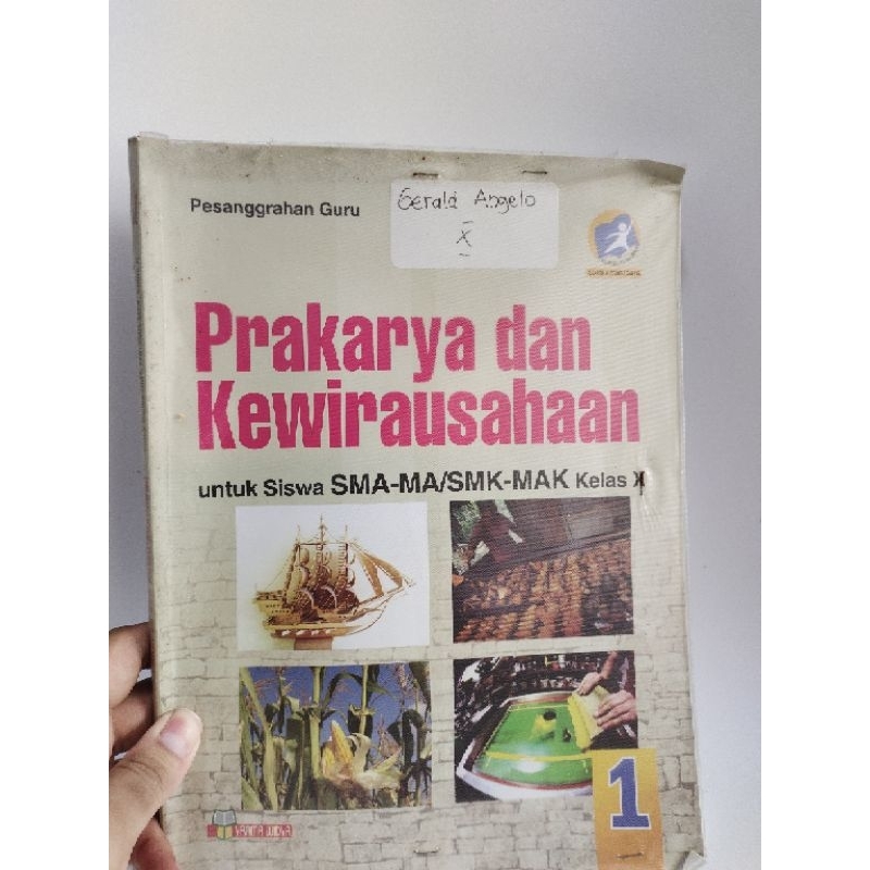 Jual Buku Prakarya Dan Kewirausahaan Kelas 10 (x) Kurikulum 2013 Edisi ...