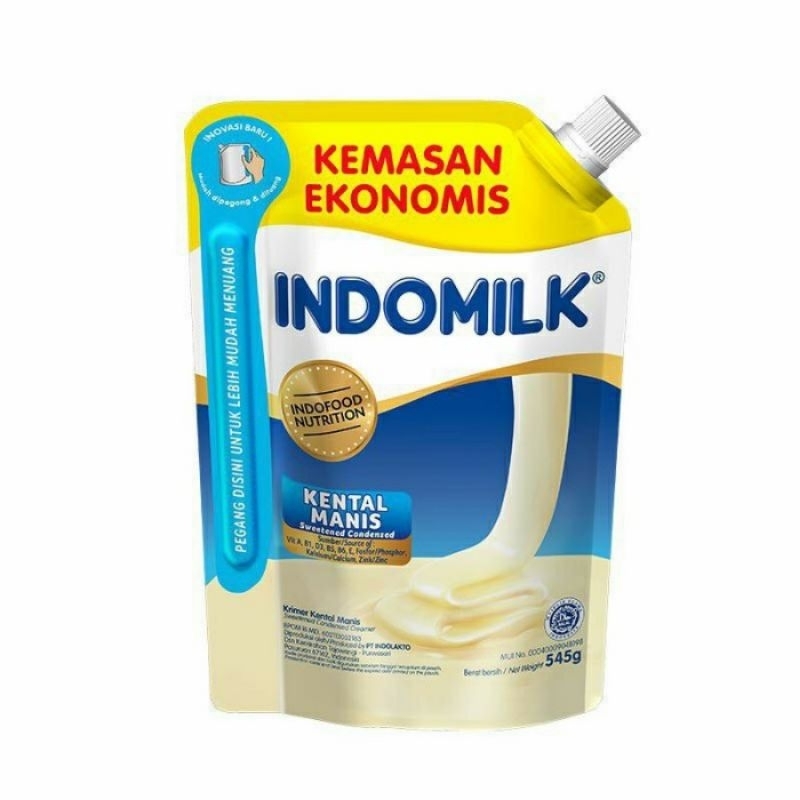 Jual Susu Kental Manis Indomilk Pouch Milk Full Cream Shopee Indonesia