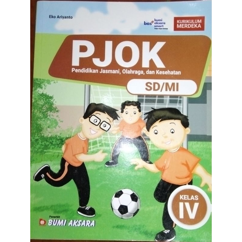 Jual Buku Pjok Kurikulum Merdeka Kelas Iv Sd Mi Shopee Indonesia