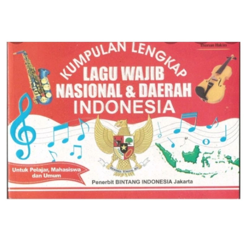 Jual buku lagu Wajib Nasional dan Daerah Indonesia | Shopee Indonesia