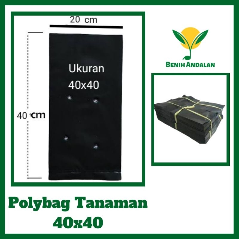 Jual Polybag Tanaman Ukuran X Bahan Kuat Dan Tebal Shopee Indonesia