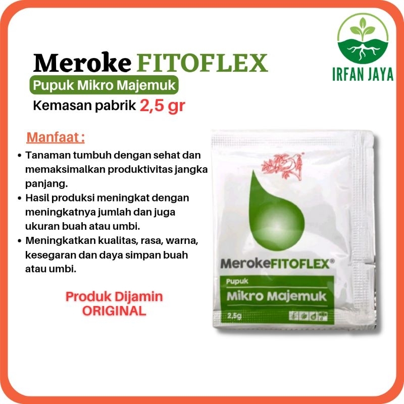 Jual PUPUK MEROKE FITOFLEX 2,5 GRAM | Shopee Indonesia