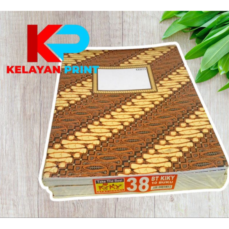 Jual BUKU TULIS BATIK KIKY /OKEY/SIDU/YOU ISI 38 PERPAK (10PCS ...