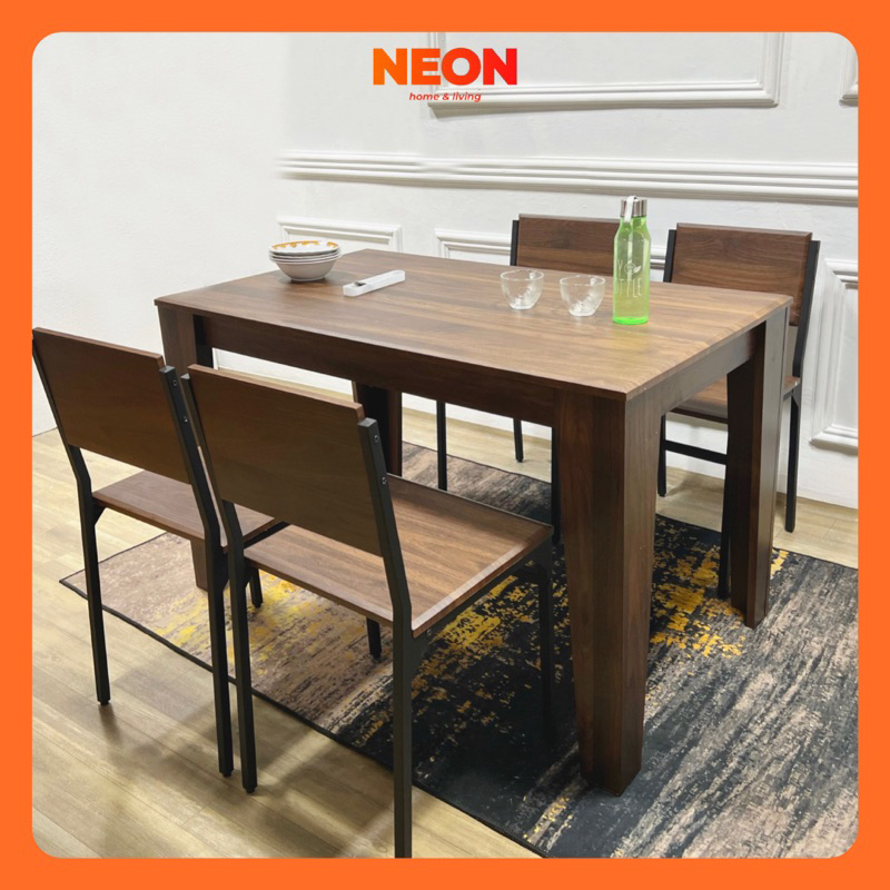 Jual Set Meja Makan 4 Kursi Minimalis Dining Table Kursi Makan