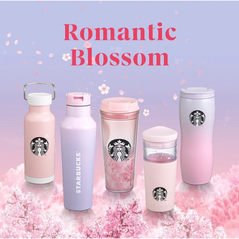 Jual TUMBLER STARBUCKS SPRING SEASON 2023 ROMANTIC BLOSSOM / STARBUCKS