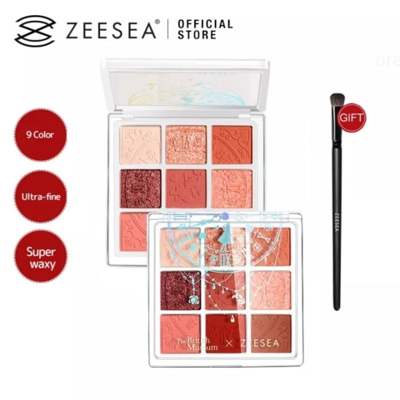 Jual ZEESEA Eyeshadow Palette Alice in Wonderland and British Museum Limited Edition Shopee
