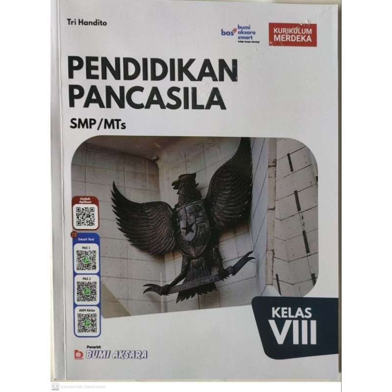 Jual Buku Pendidikan Pancasila Kurikulum Merdeka Kelas VIII SMP/MTS ...