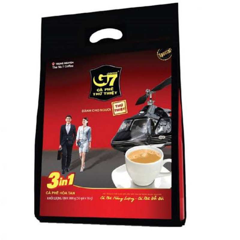 Jual [TERMURAH] Kopi Vietnam G7 Trung Nguyen 1 pack isi 50 sachet 3in1