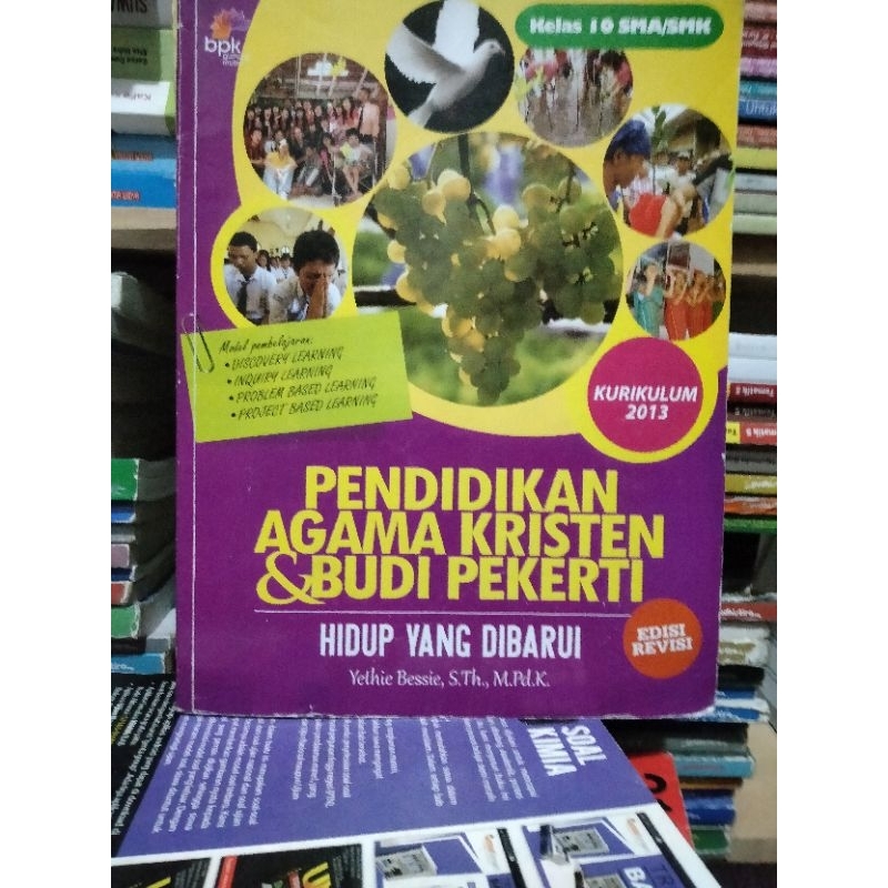 Jual Buku Agama Kristen/pendidikan Agama Kristen Dan Budi Pekerti Kelas ...