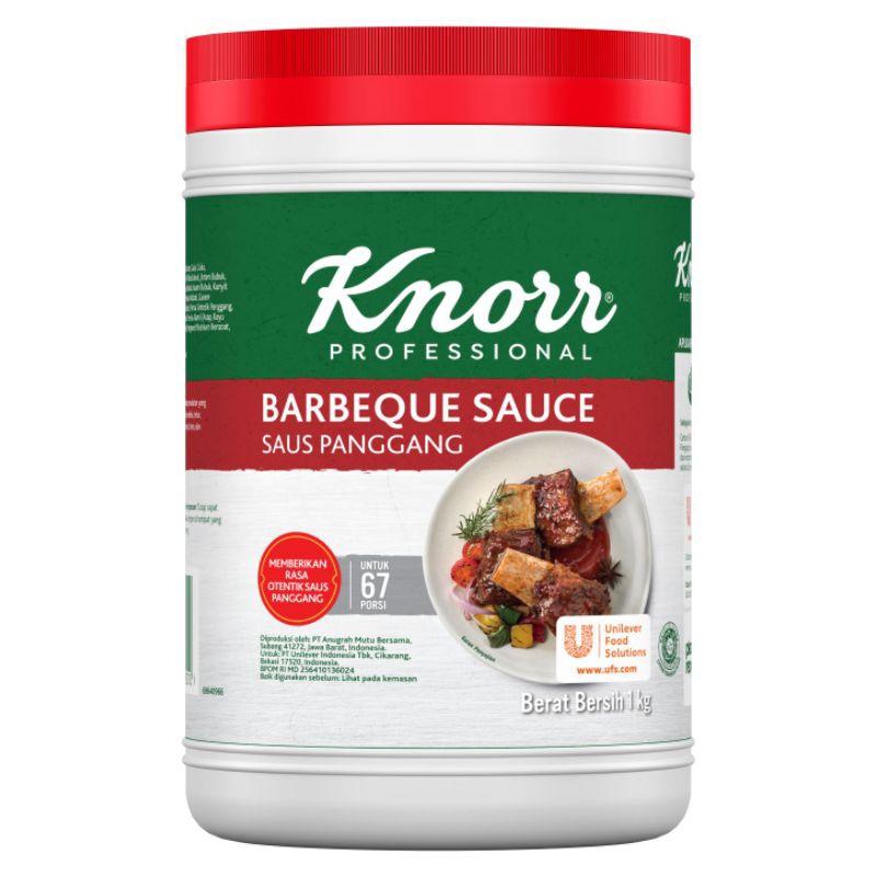 Jual Knorr Barbeque Sauce Knorr BBQ Saus 1 Kg Shopee Indonesia