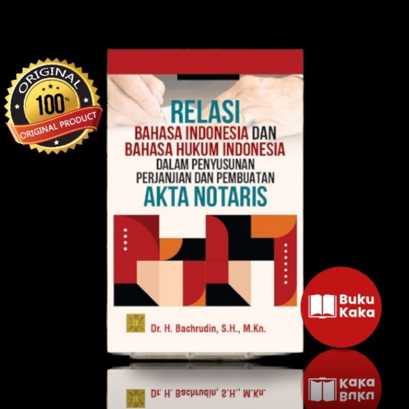 Jual Buku Relasi Bahasa Hukum Indonesia Dalam Penyusunan Perjanjian Dan