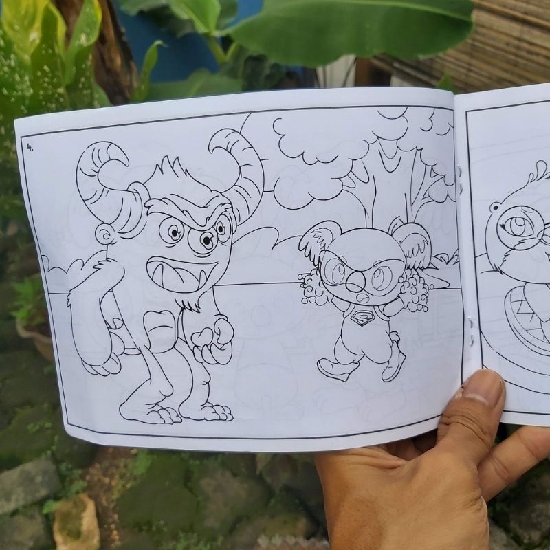 Jual [Khusus HADIAH] CuddleMe Coloring Book - Buku Mewarnai Anak Cuddle ...