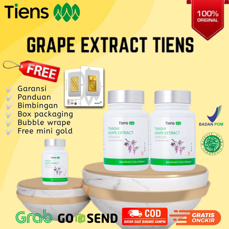 Jual Tiens Grape Extract Nutrisi Untuk Vertigo Penyumbatan Pembuluh