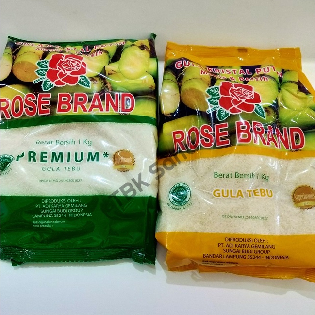 Jual Rose Brand Gula Pasir Putih Premium Gula Pasir Tebu 1 Kg Shopee Indonesia 7037