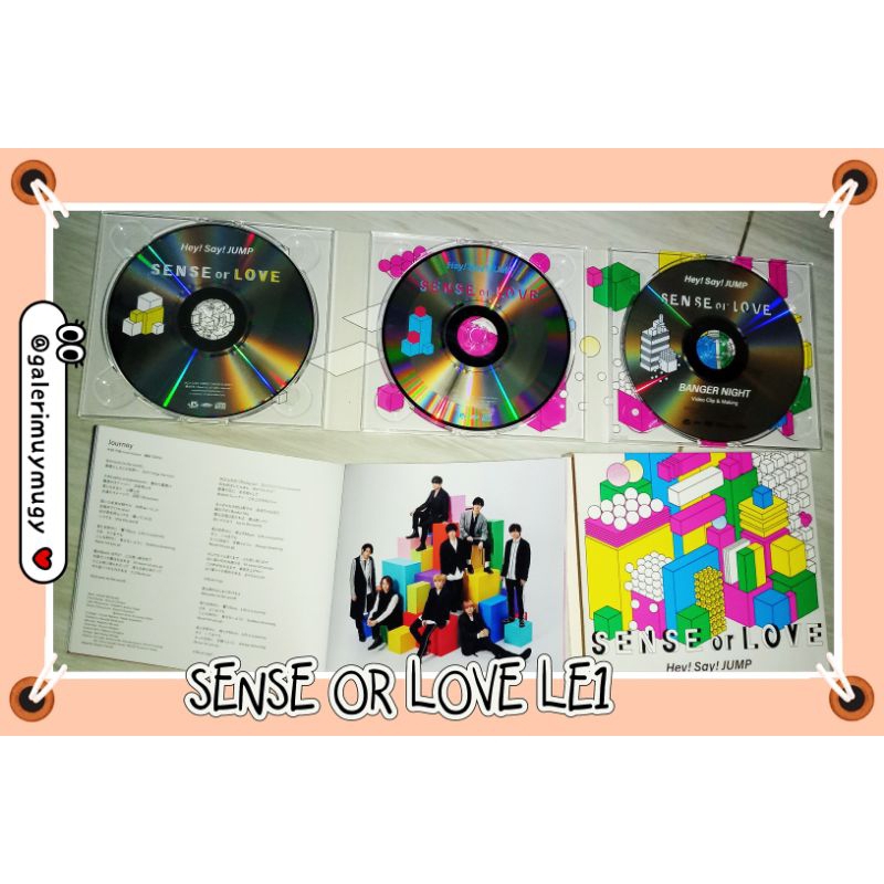 Hey! Say! JUMP SENSE or LOVE CD&DVD - ミュージック
