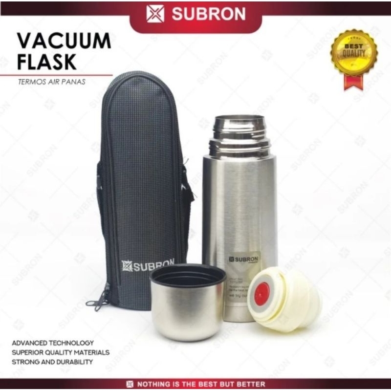 Jual SUBRON Vacuum Flask Thermos Subron Stainless Steel Termos Air ...