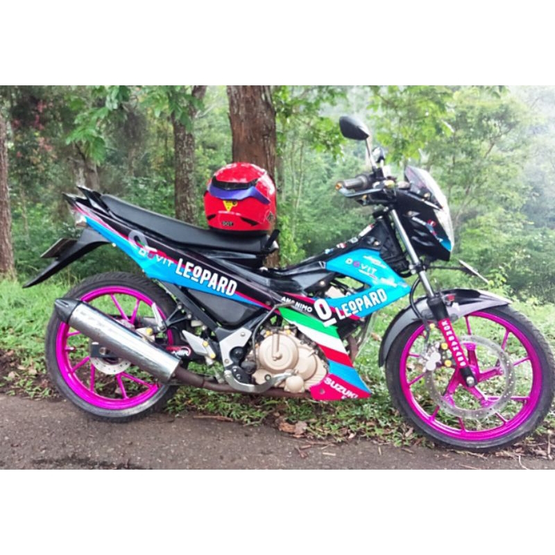 Jual Stiker Decal Satria F150 2013 2015 Full Body Stiker Satria Fu ...