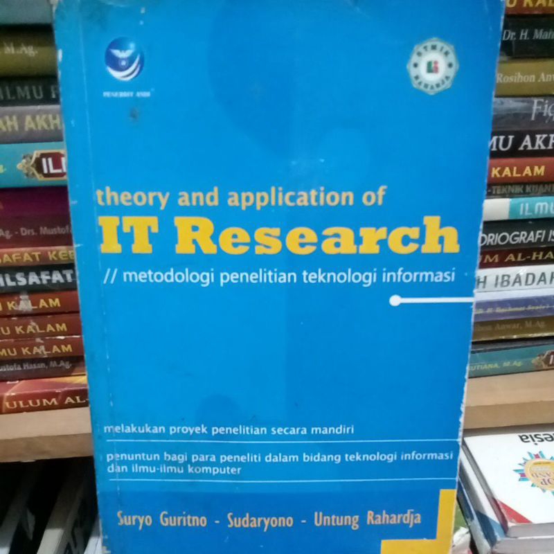 Jual METODOLOGI PENELITIAN TEKNOLOGI INFORMASI | Shopee Indonesia