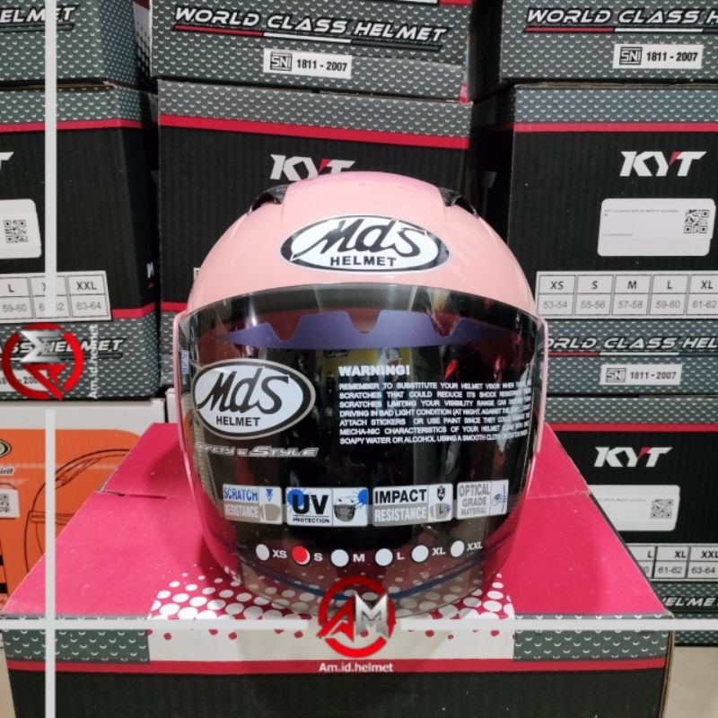 Jual HELM MDS SPORT R3 JUNIOR SANRIO MY MELODY PASTEL PINK PINK MDS ...