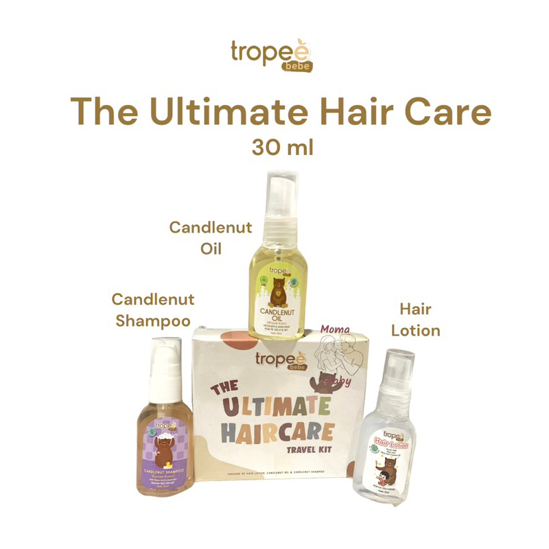 Jual Tropee Bebe The Ultimate Hair Care (Travel Size) Shopee Indonesia