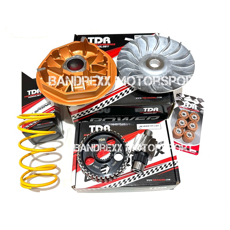 Jual CVT Upgrade Kit TDR Racing + Ratio TDR + Secondary TDR For Yamaha ...