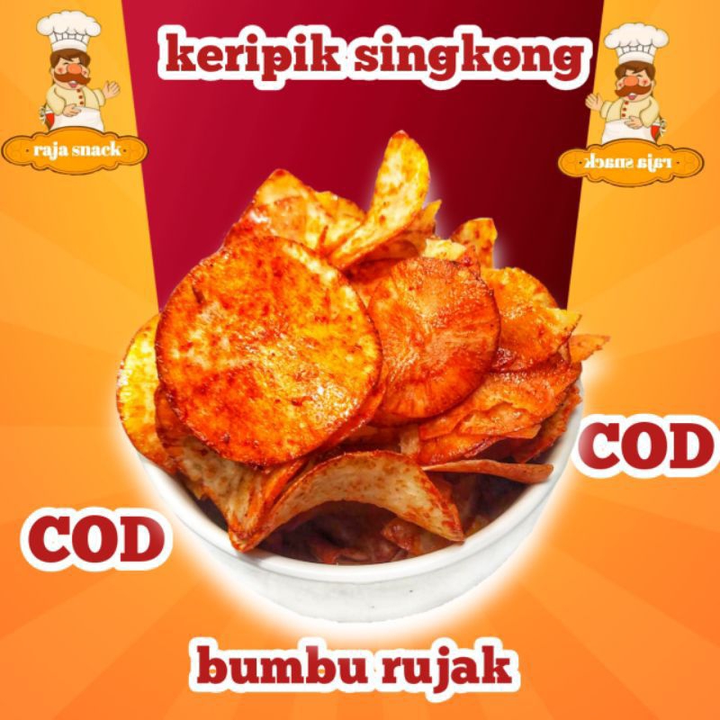 Jual Keripik Singkong Kripset Keripik Setan 250gr Shopee Indonesia