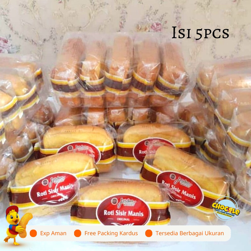 Jual PROMO 2.2 [ FLASH SALE ] ROTI SISIR JORDAN || PUSAT GROSIR SNACK ...