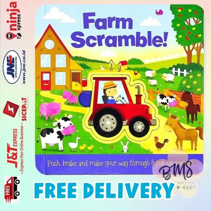 Jual Farm Scramble! (Push, Brake and Make Your Way Through 8 PopUp