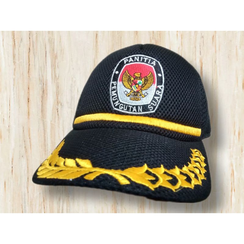 Jual Topi Jaring Pps Padi Dan Kapas Topi Panitia Pemunggutan Suara