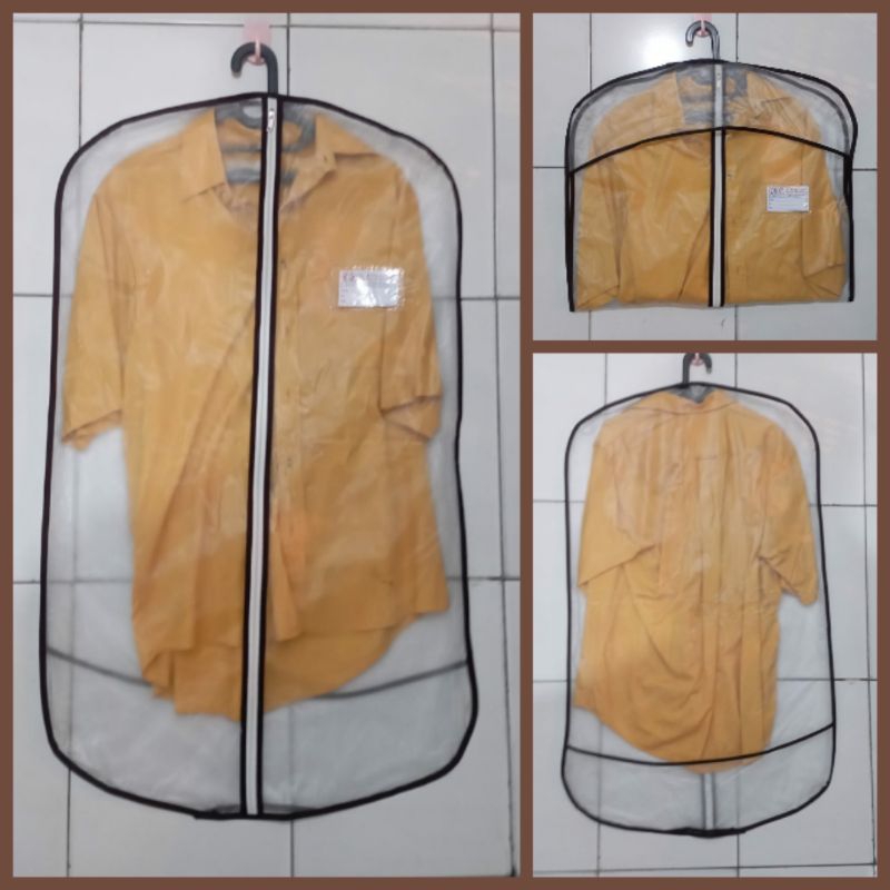 Jual Cover Jas Baju Jaket Kemeja Pelindung Jas Transparan Shopee Indonesia 5437